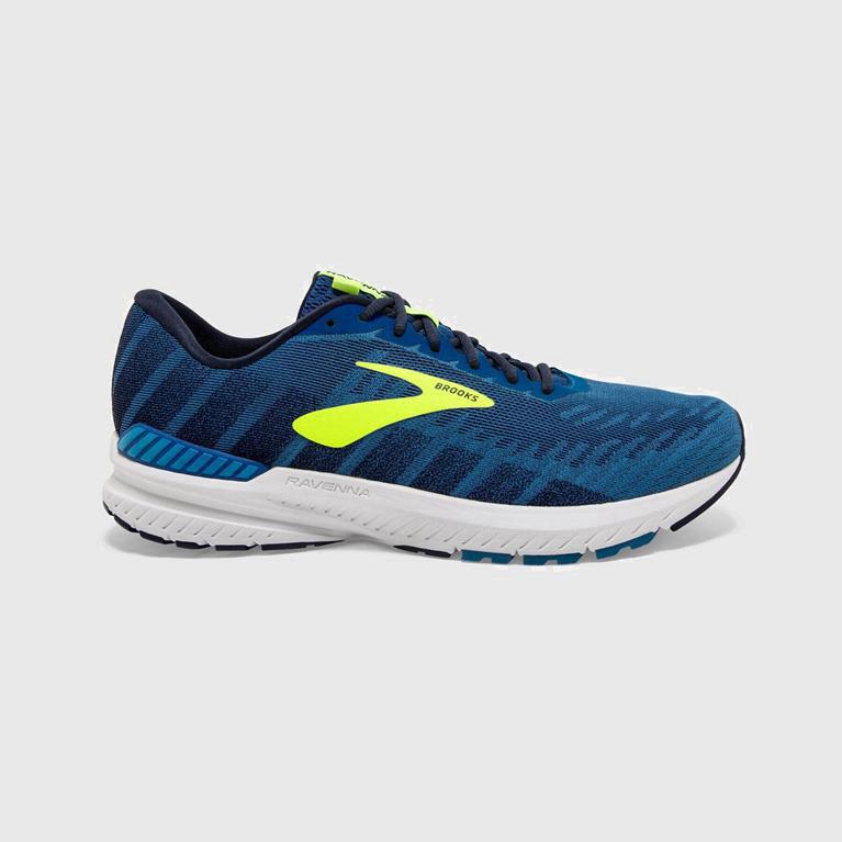 Brooks Ravenna 10 Mens Road Running Shoes Ireland Blue (NKPU-30841)